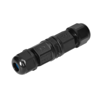 KONEKTOR PROSTY ORNO OR-AE-13618 KABLOWY IP68 Z SZYBKOZŁĄCZKĄ